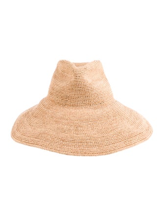 Janessa Leone Straw Sun Hat