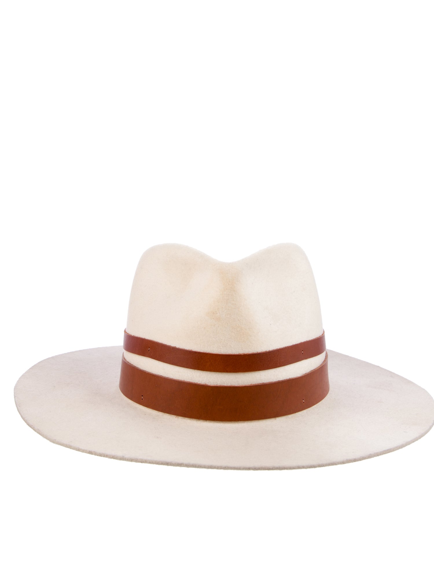 Janessa Leone Wool Fedora hat