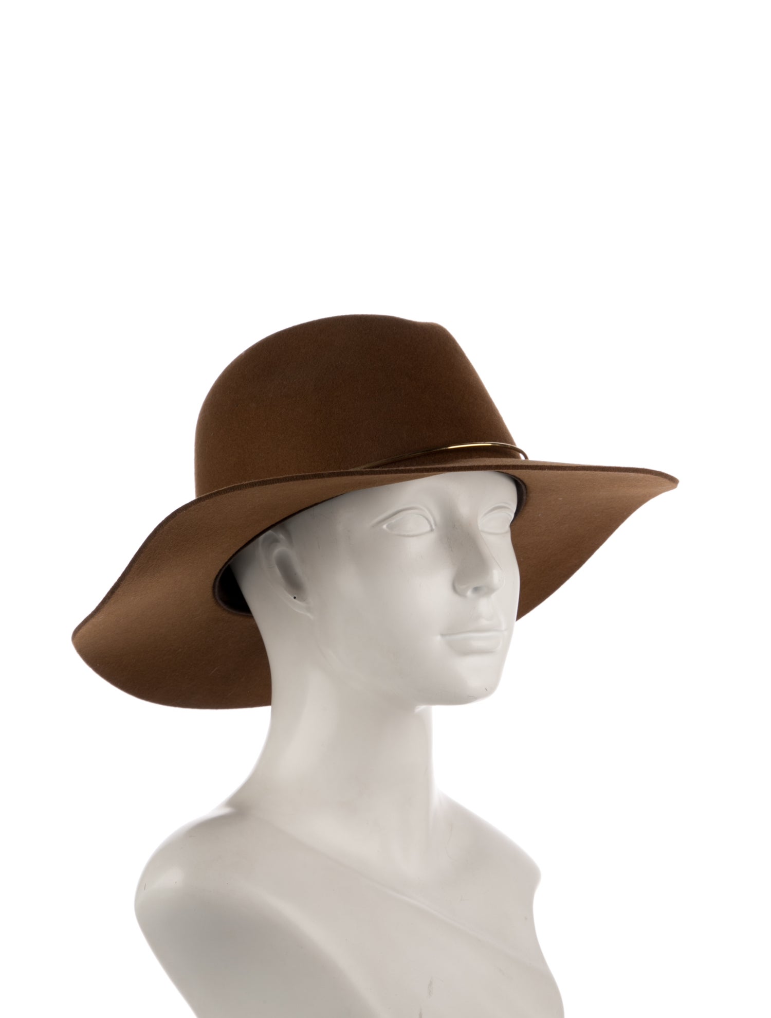 Janessa Leone Suede Cowboy Hat