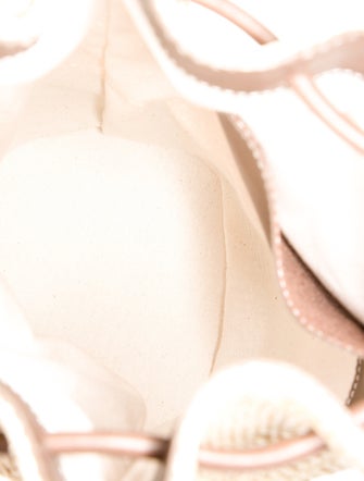 Janessa Leone Straw Bucket Bag