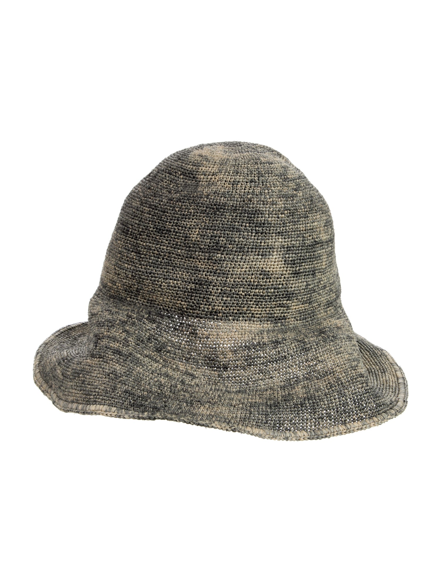 Janessa Leone Two-tone Straw Hat