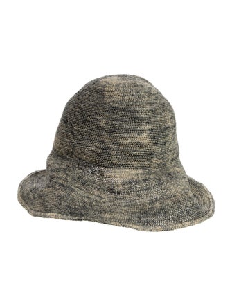 Janessa Leone Two-tone Straw Hat