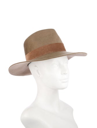 Janessa Leone Wool Fedora Hat