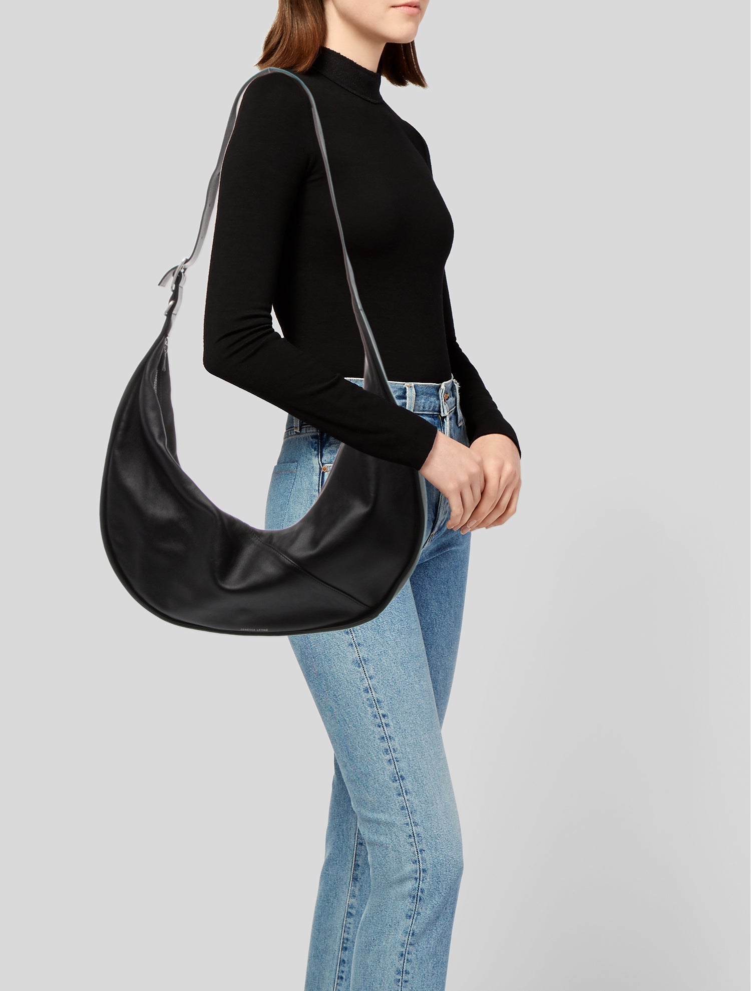 Janessa Leone Leather Bowe