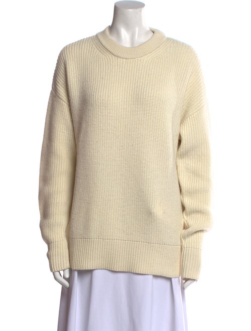 Janessa Leone Merino Wool Crew Neck Sweater