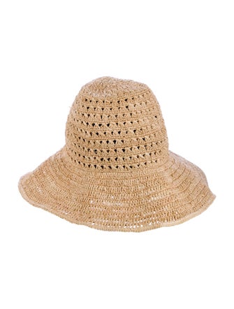 Janessa Leone Straw Sun Hat