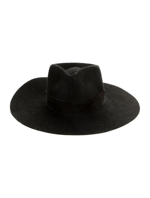 Janessa Leone wool fedora hat