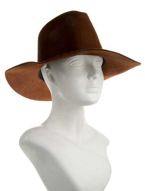 Janessa Leone wool fedora hat