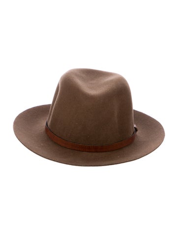 Janessa Leone Hats women's brown hat