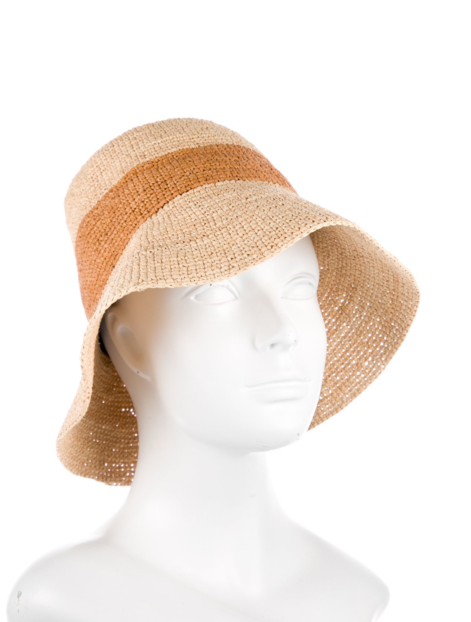 Janessa Leone Straw Wide Brim Sun Hat