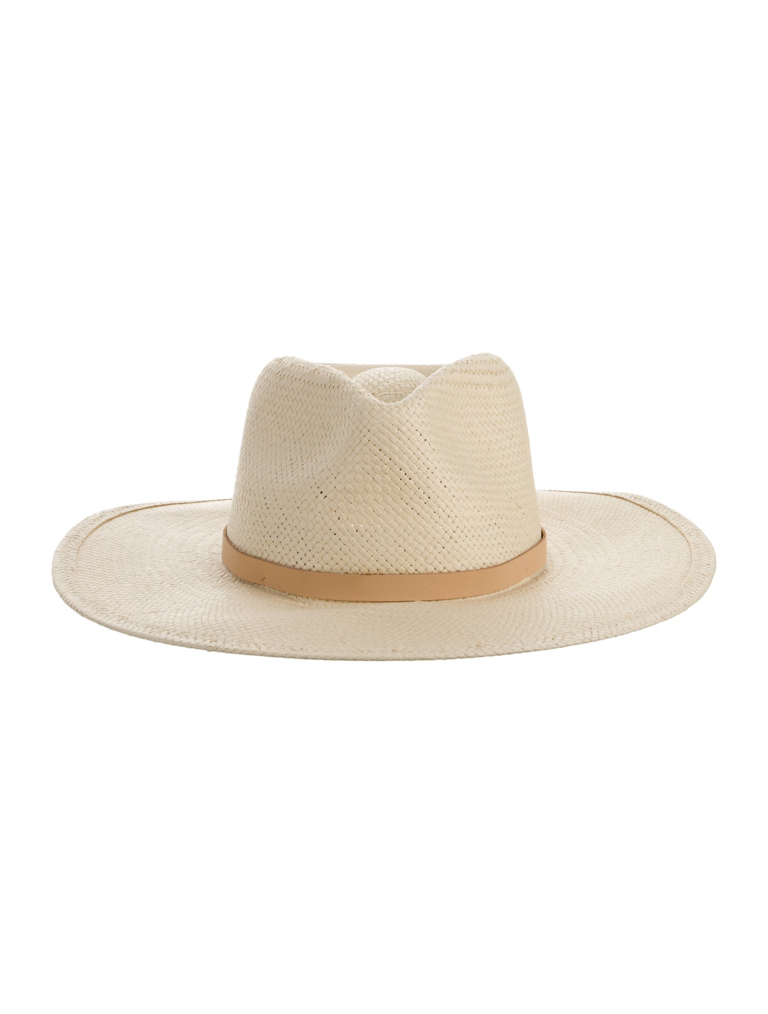 Janessa Leone Wide Brim Straw Hat w/Tags