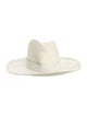 Janessa Leone Raffia Straw Fedora Hat