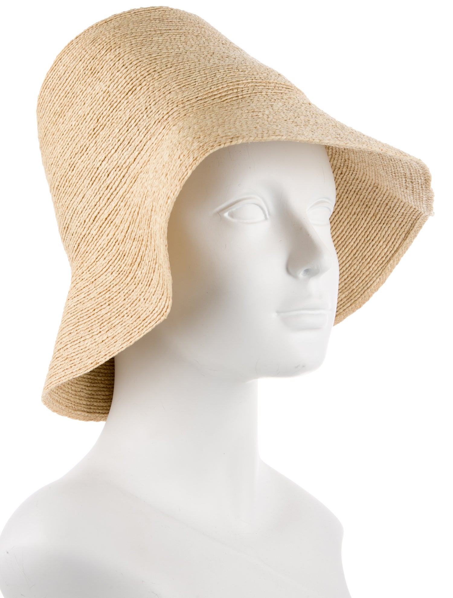 Janessa Leone Straw Wide Brim Sun Hat
