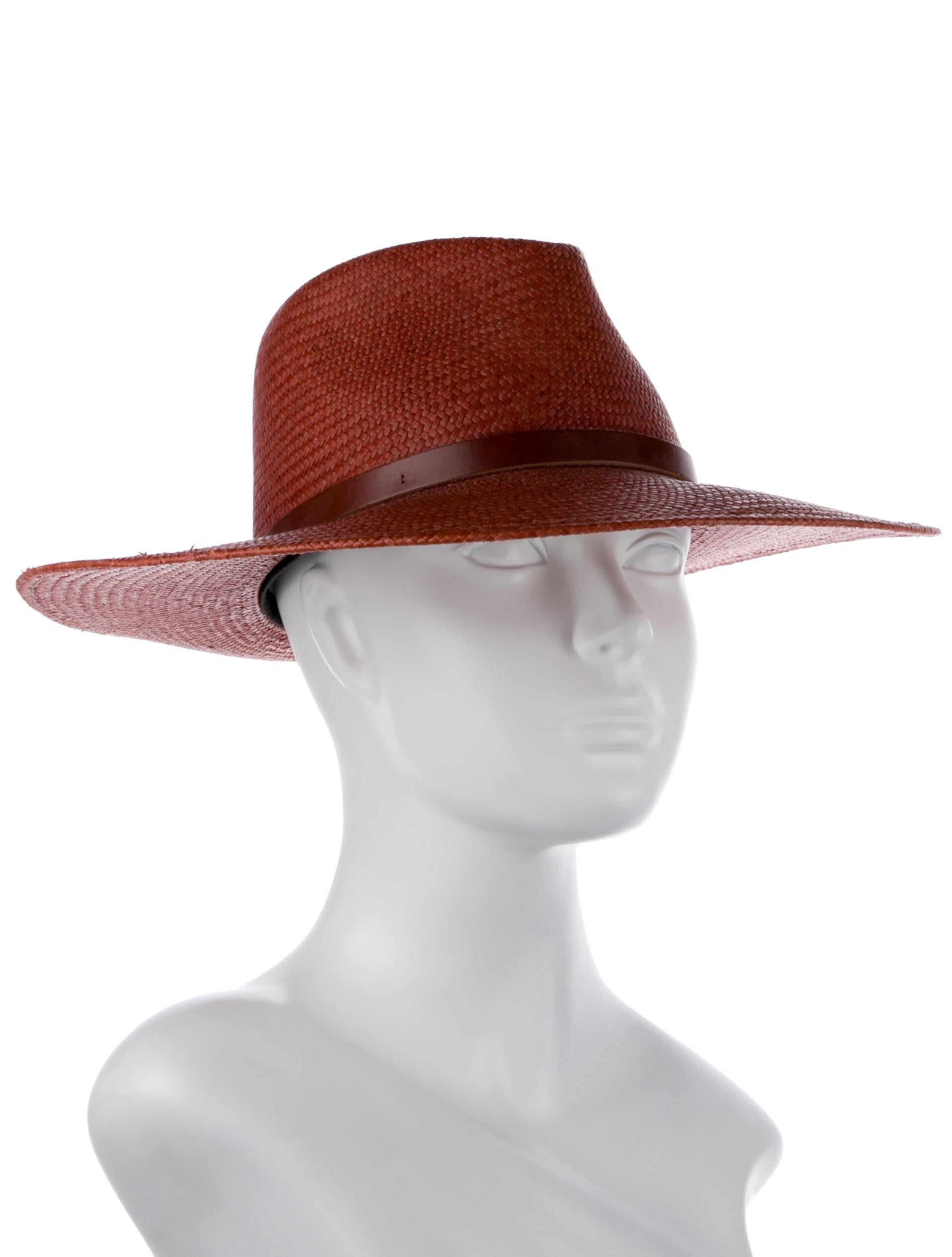 Janessa Leone Straw Sun Hat