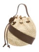 Janessa Leone Raffia Bucket Bag