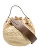 Janessa Leone Raffia Bucket Bag