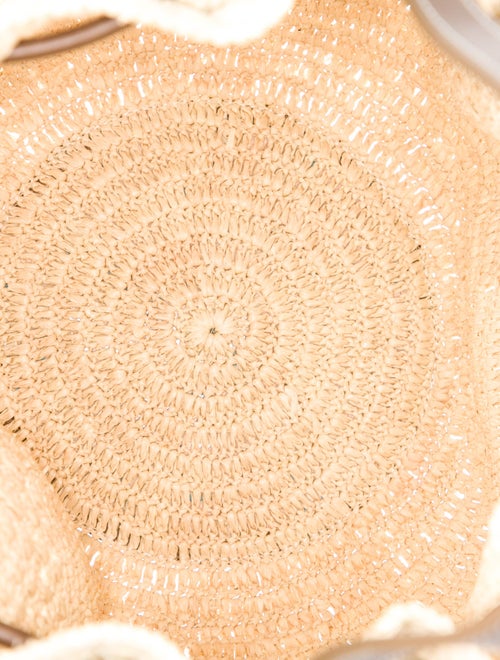 Janessa Leone Raffia Bucket Bag