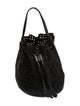 Janessa Leone Raffia Bucket Bag
