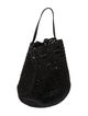 Janessa Leone Raffia Bucket Bag