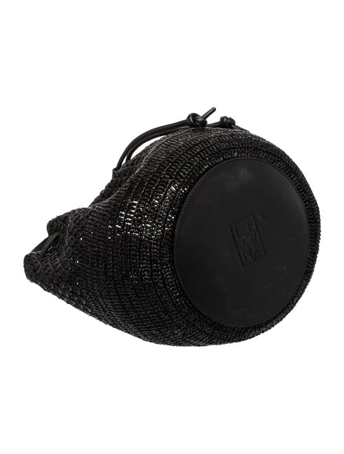 Janessa Leone Raffia Bucket Bag