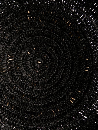 Janessa Leone Raffia Bucket Bag