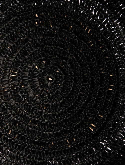 Janessa Leone Raffia Bucket Bag