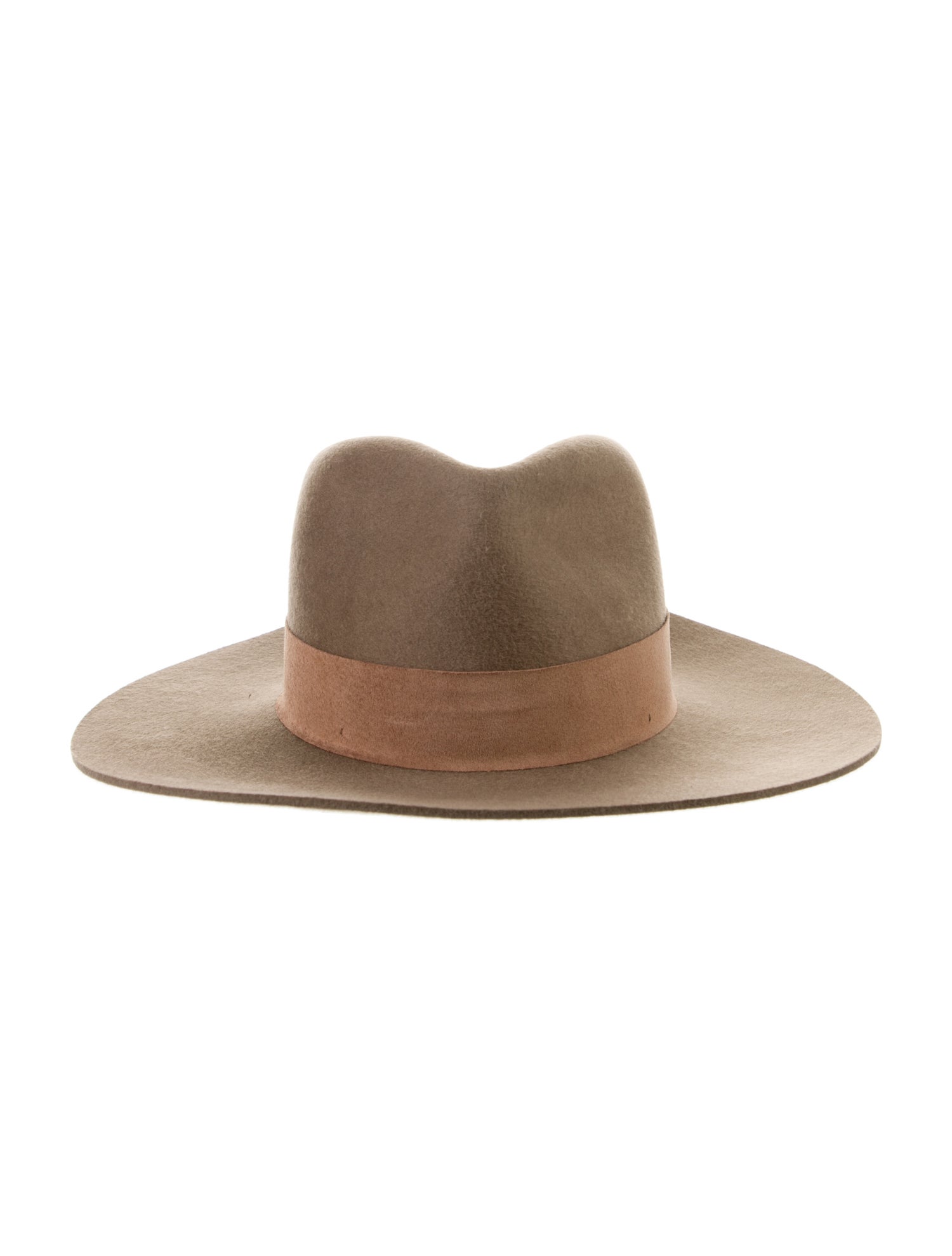 Janessa Leone Wool Felt Fedora Hat