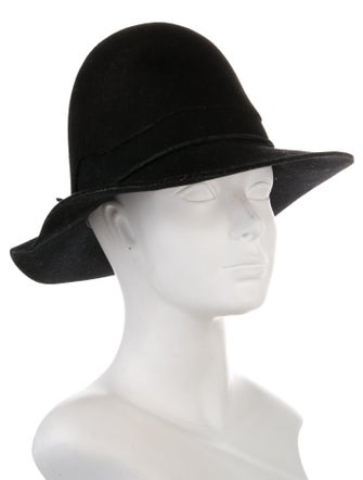 Janessa Leone Wool Fedora Hat