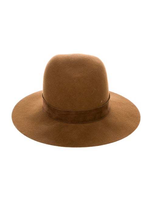 Janessa Leone Janessa Leone Wool Fedora Hat