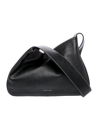Janessa Leone Leather Shoulder Bag