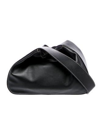 Janessa Leone Leather Shoulder Bag