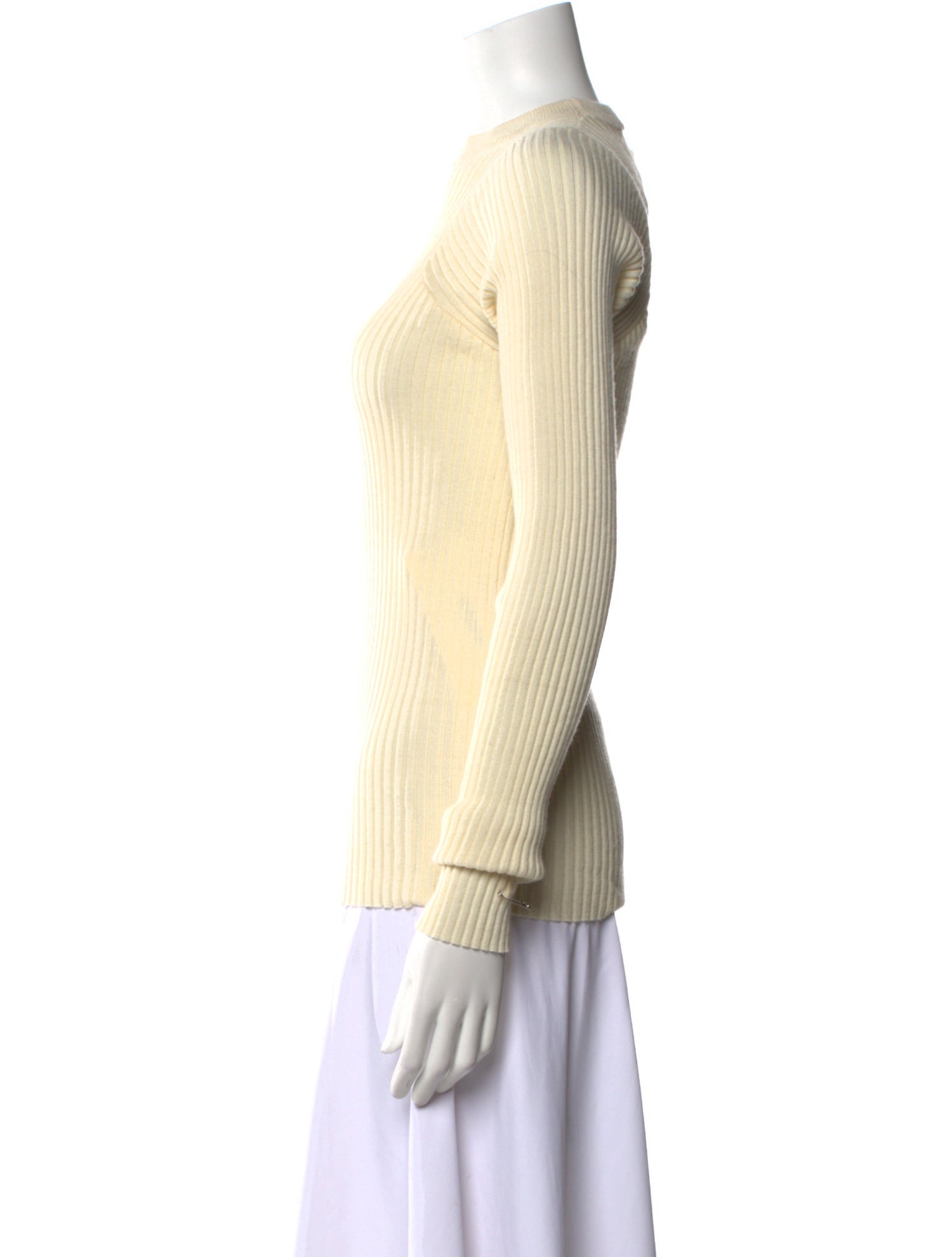 Janessa Leone Merino Wool Crew Neck Sweater w/ Tags
