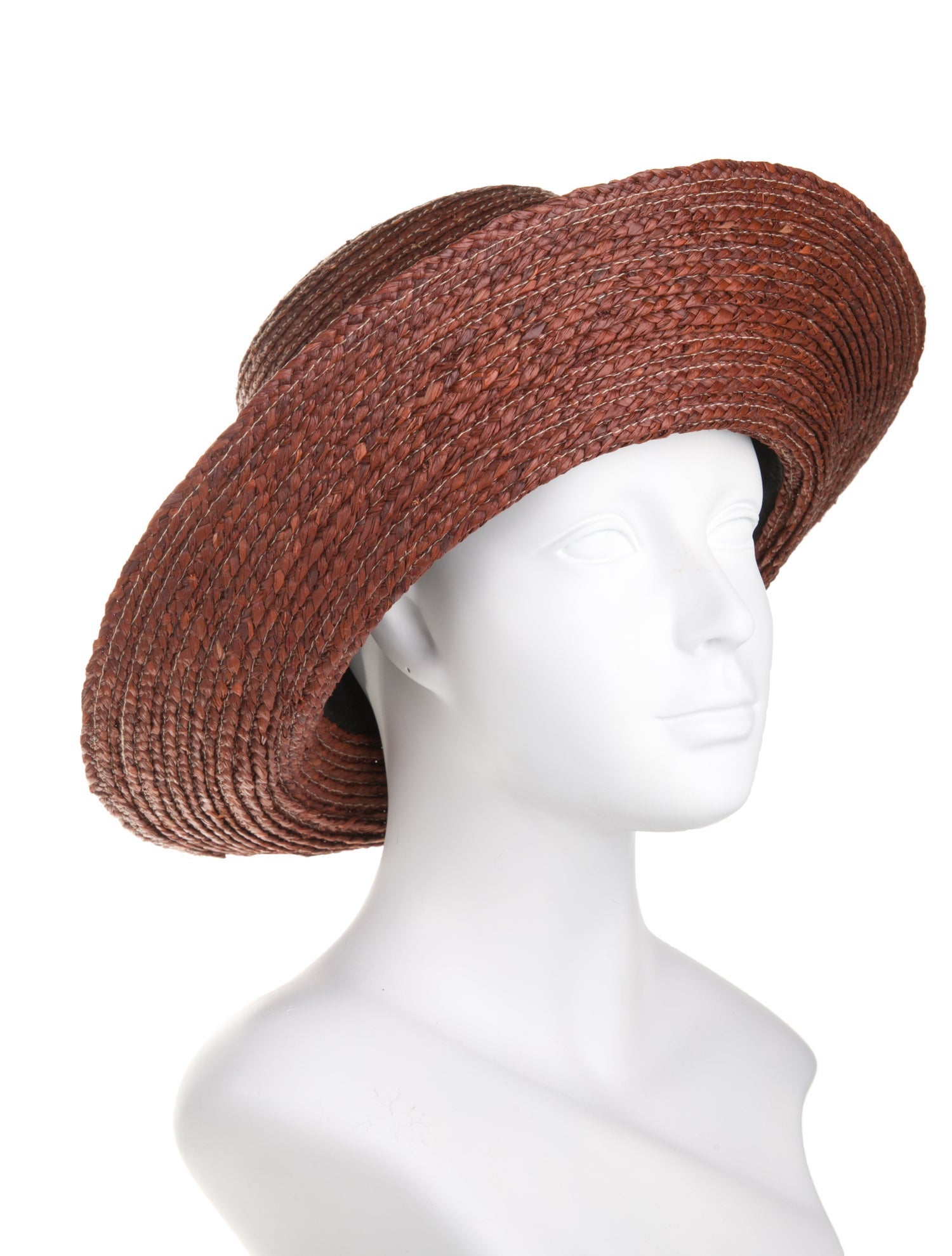 Janessa Leone Wes Chocolate Hat