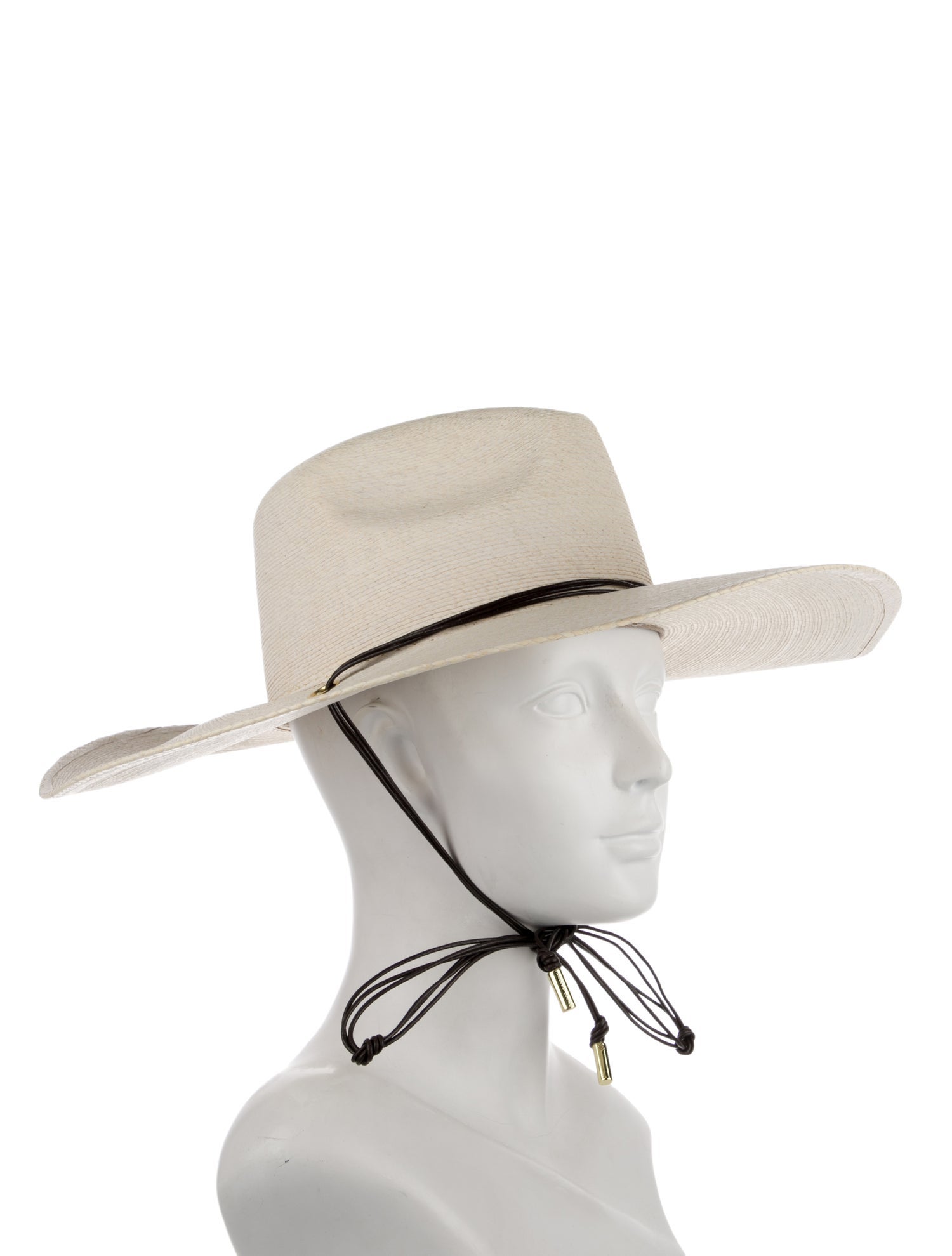 Janessa Leone Women's Natural Palm Sun Hat