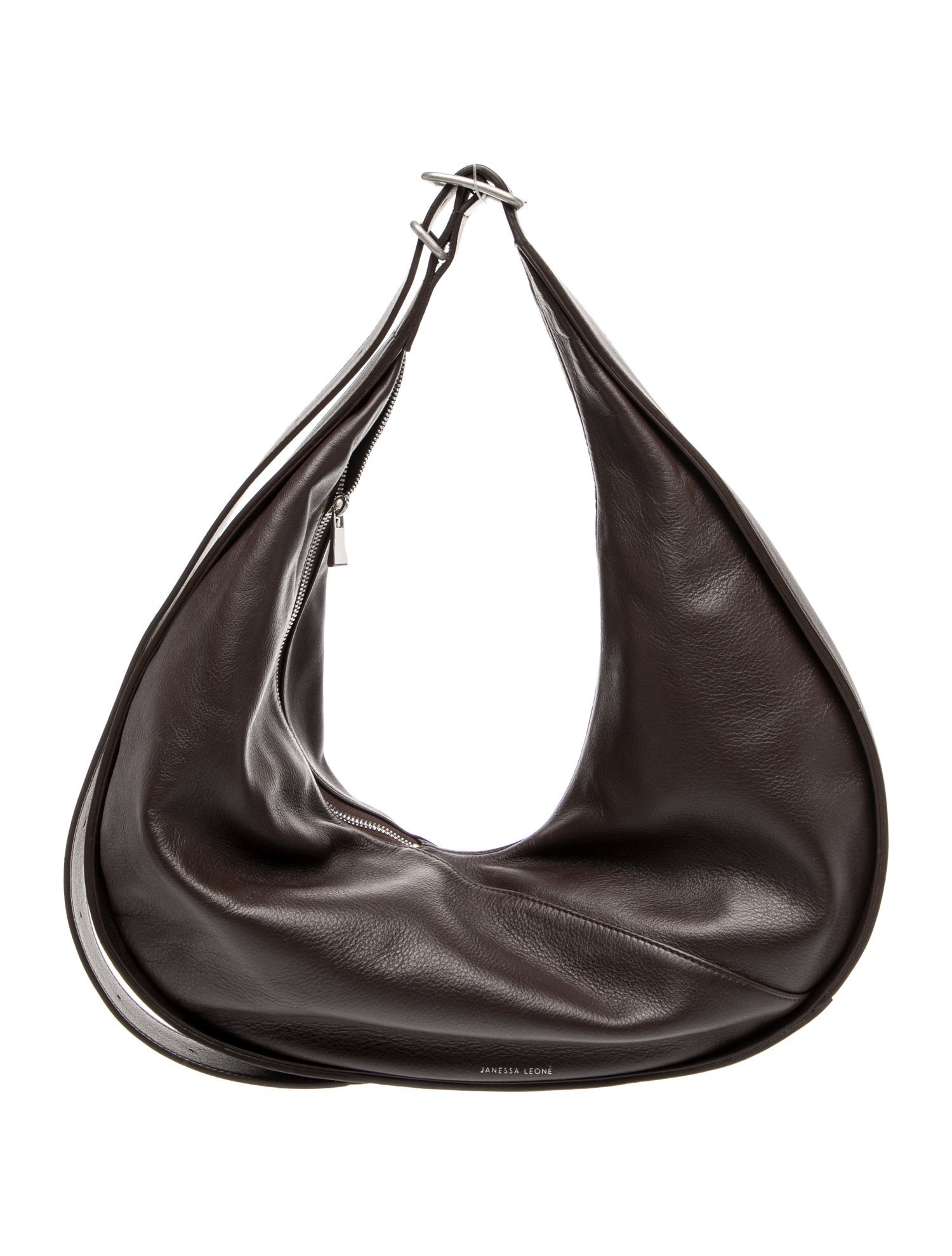 Janessa Leone Leather Shoulder Bag