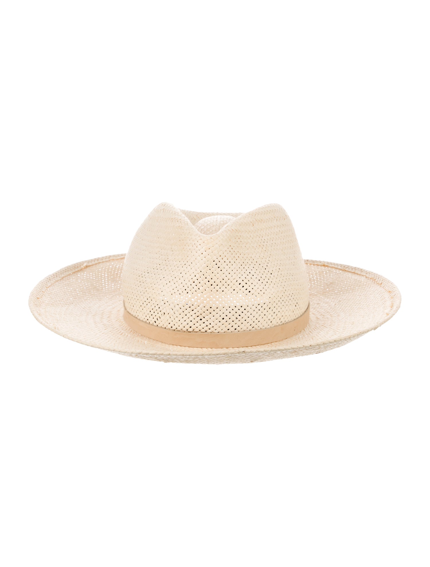 Janessa Leone Wide brim straw hat.