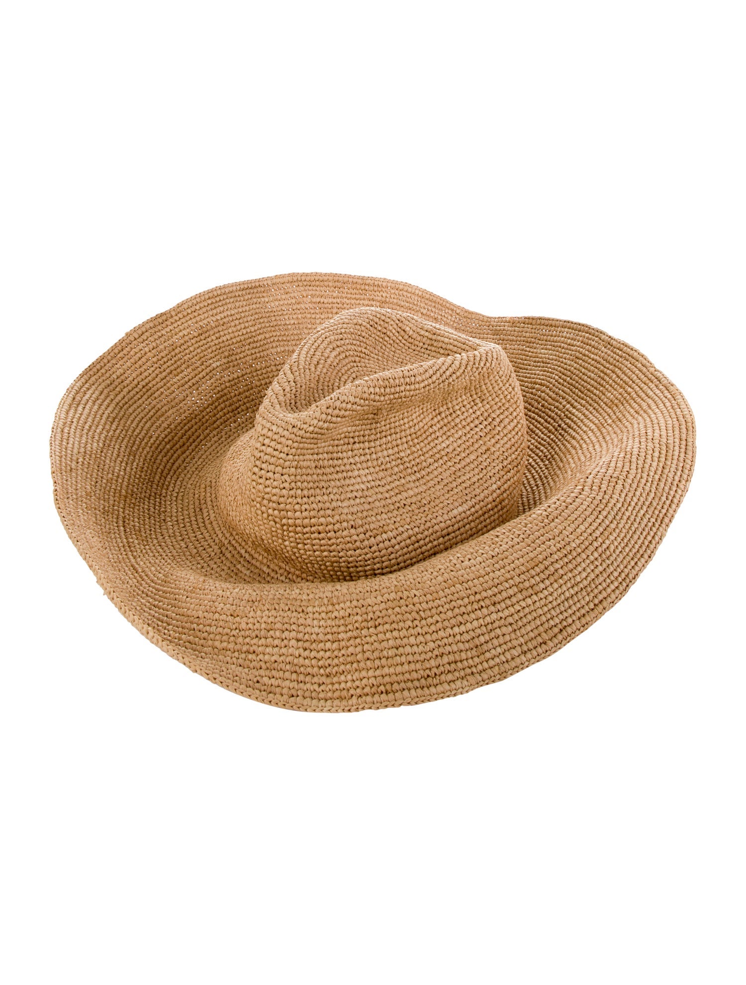 Janessa Leone Straw Wide Brim Hat