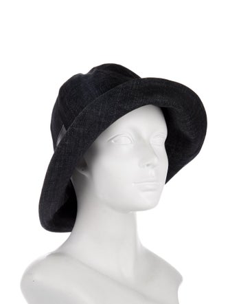 Janessa Leone Wide Brim Bucket Hat