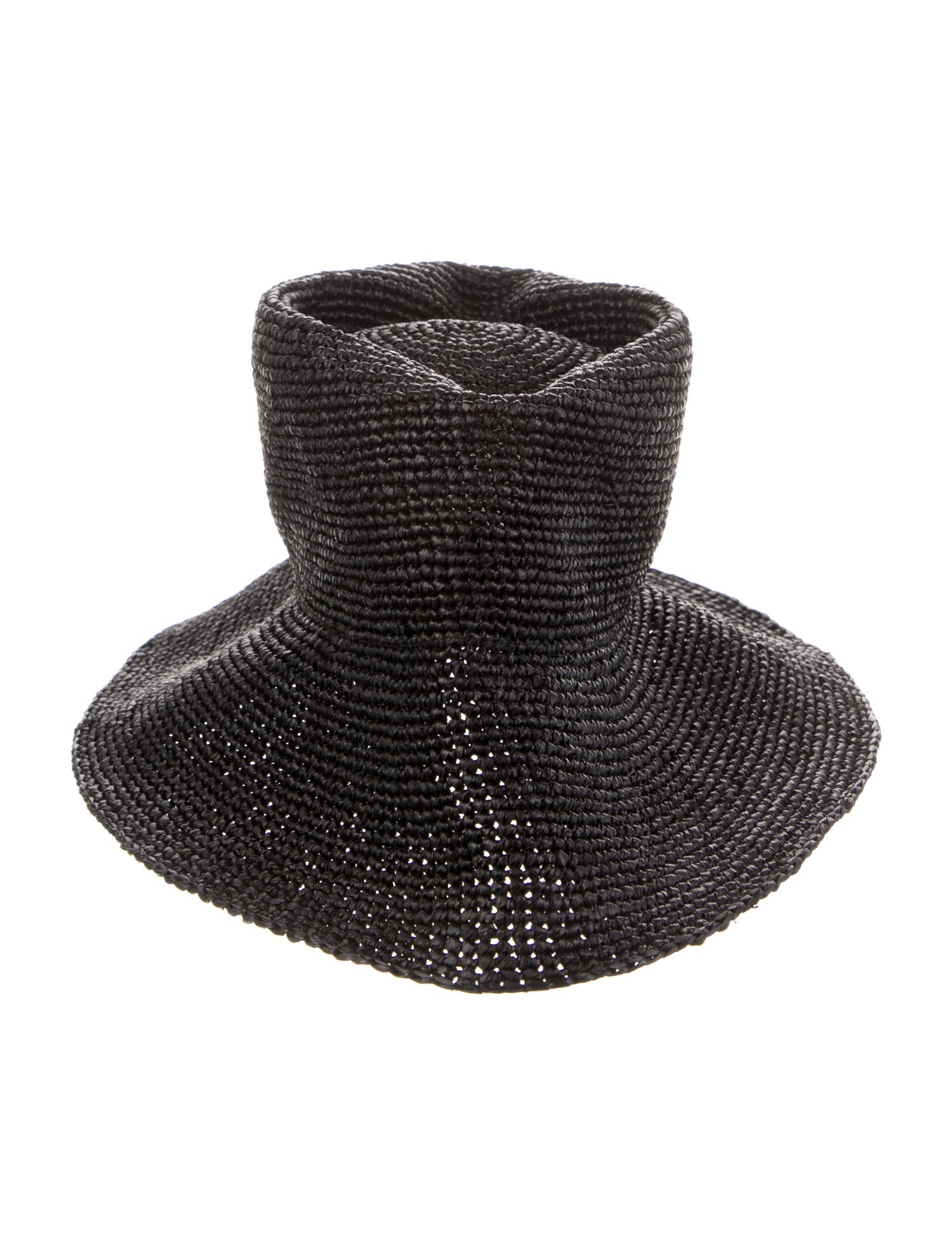 Janessa Leone Straw Bucket Hat