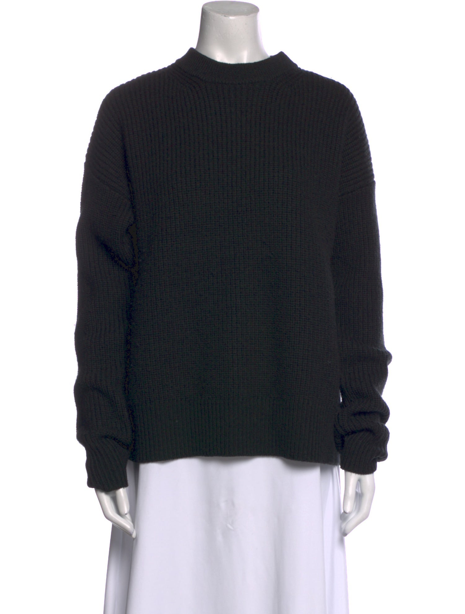 Janessa Leone Merino Wool Mock Neck Sweater