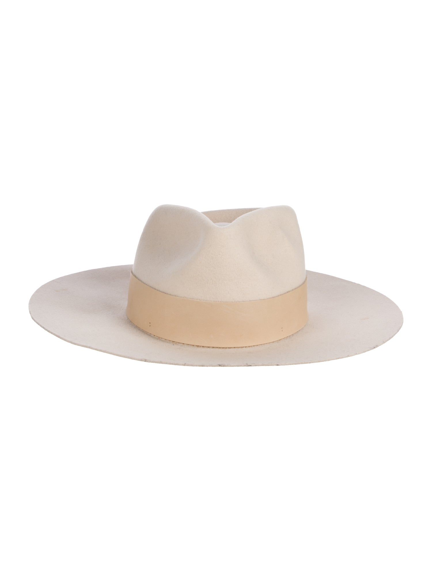 Janessa Leone Wide Brim Fedora Hat