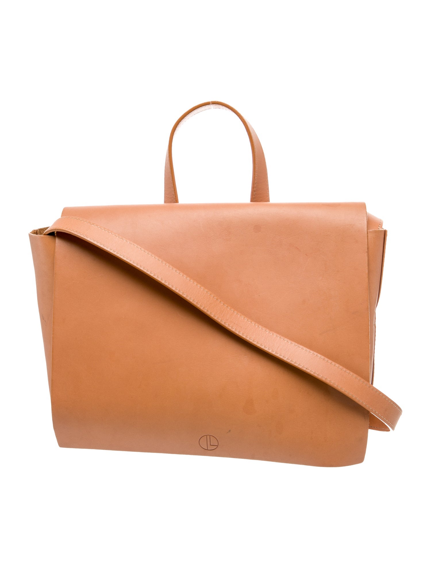 Janessa Leone Leather Shoulder Bag