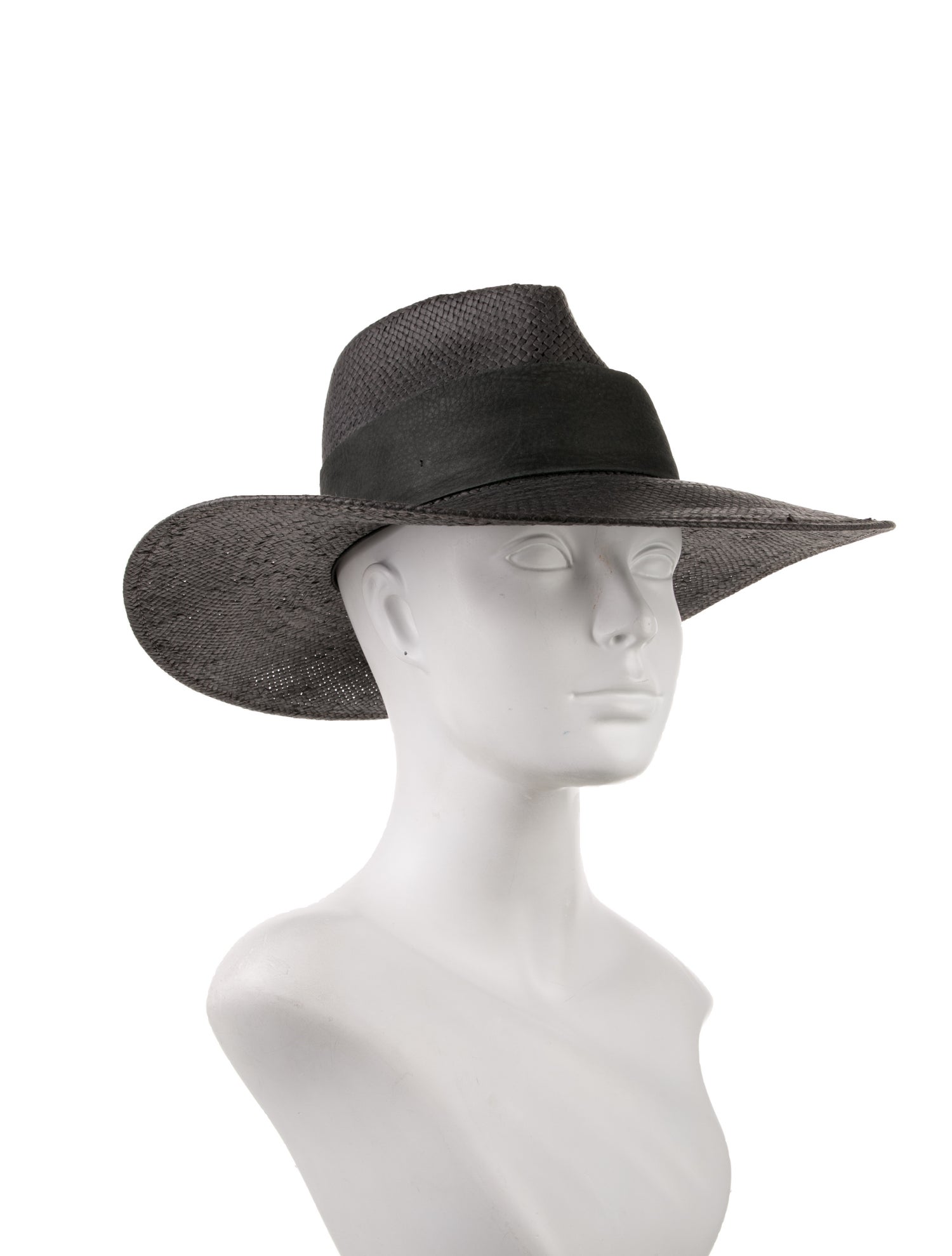 Janessa Leone Straw Wide Brim Sun Hat