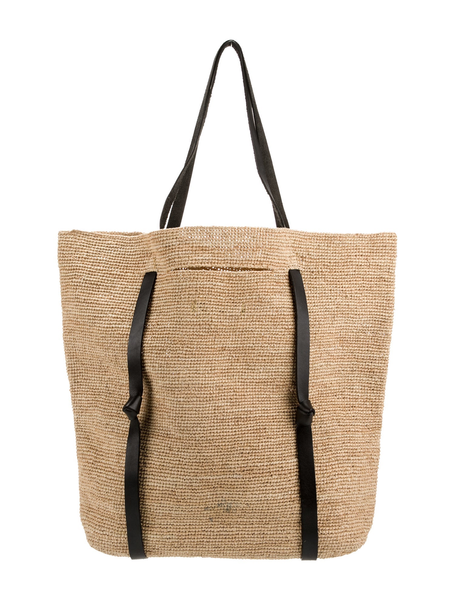 Janessa Leone Raffia Tote