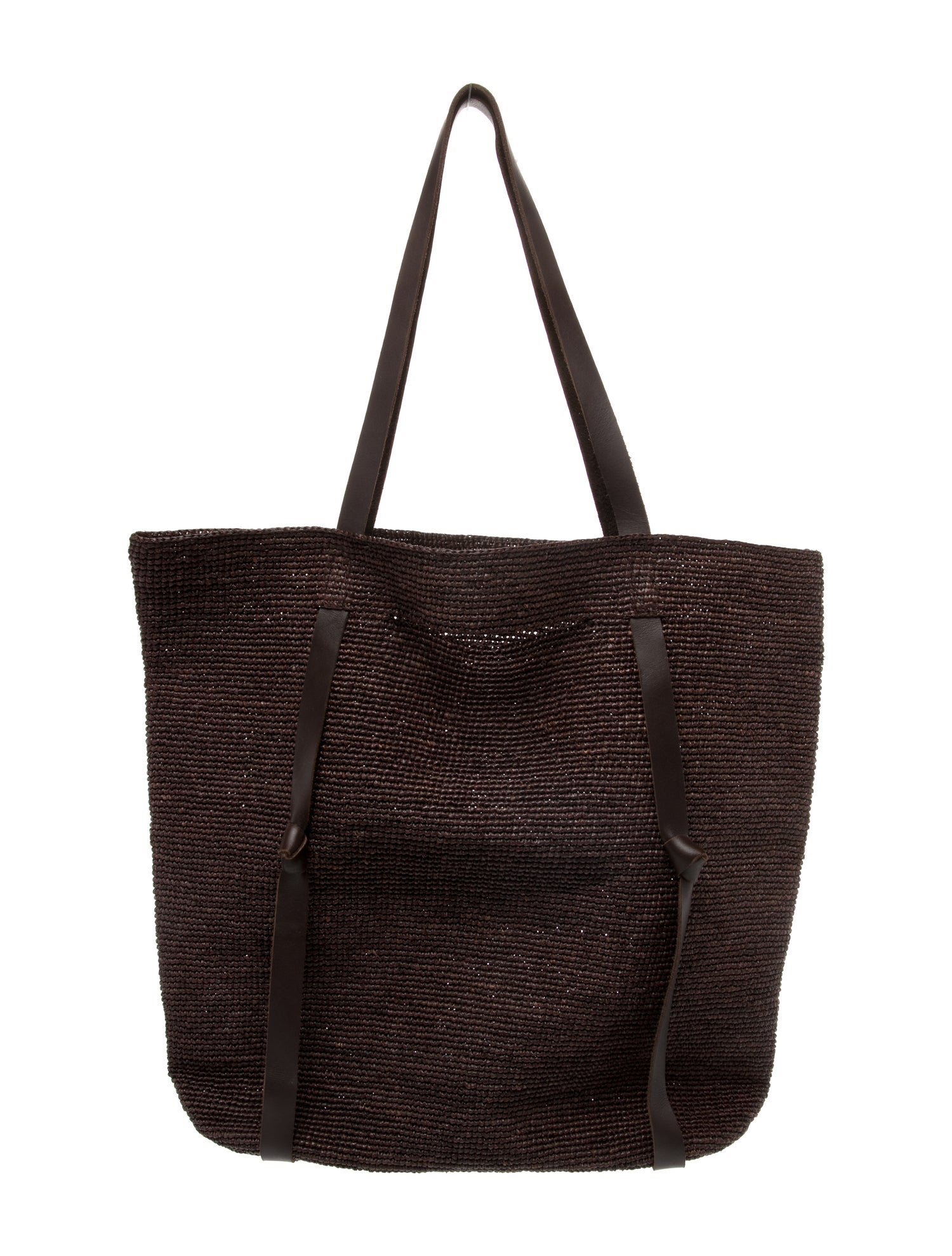Janessa Leone Raffia Tote