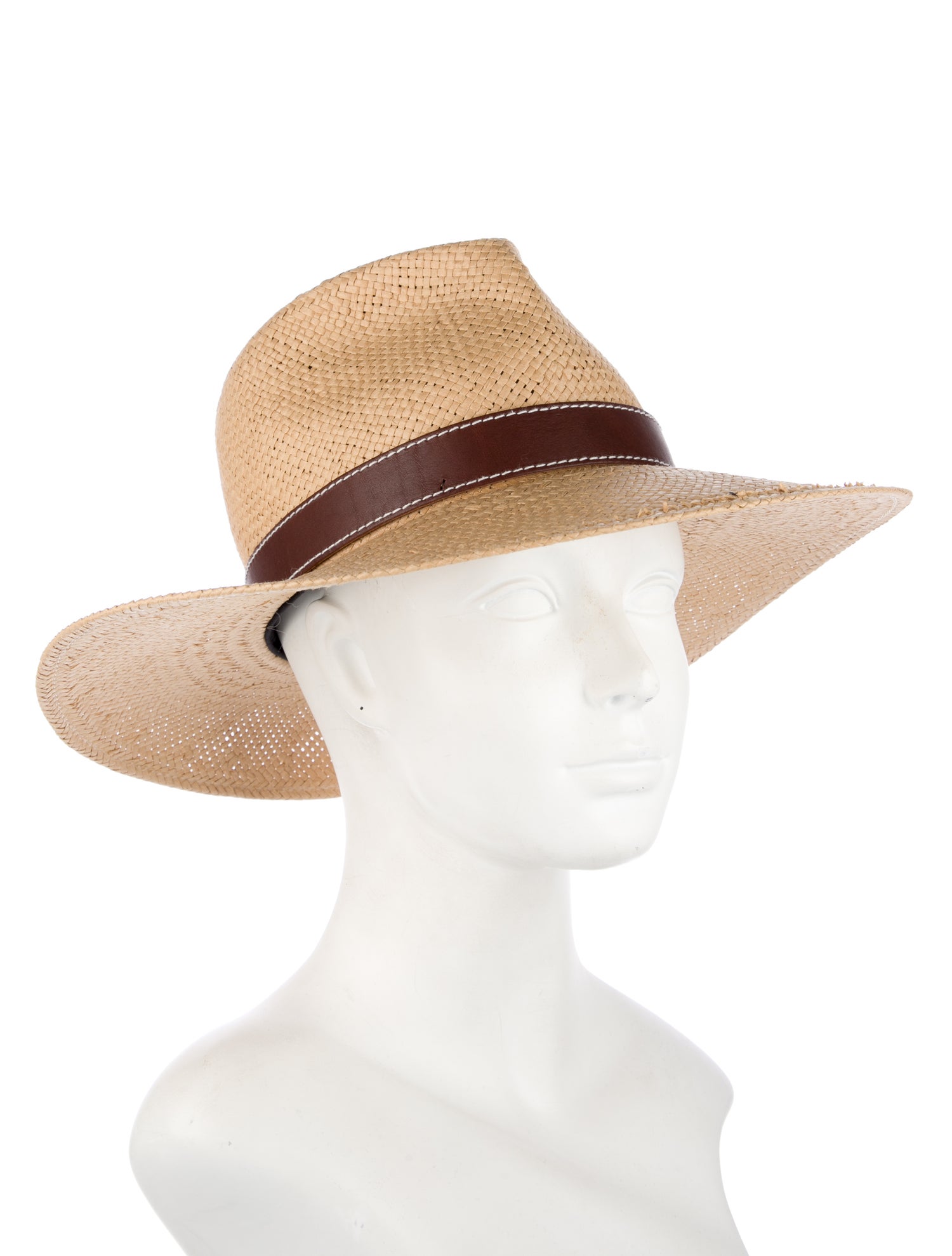 Janessa Leone Straw Sun Hat