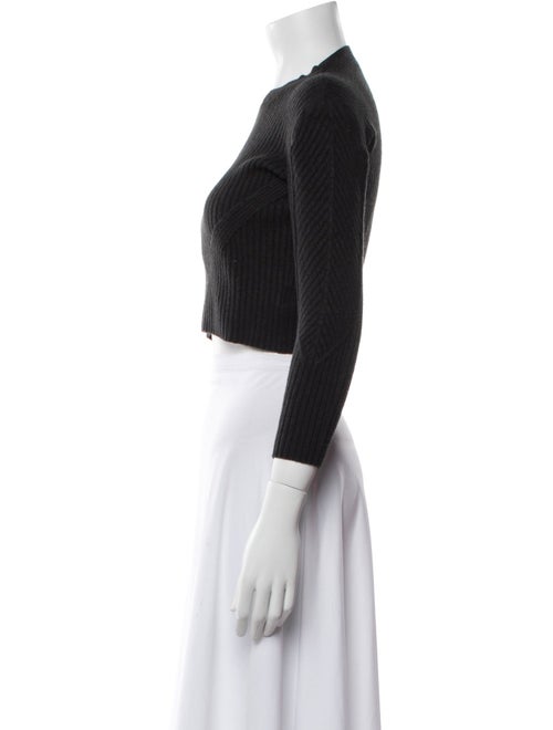 Janessa Leone Merino Wool Crew Neck Sweater