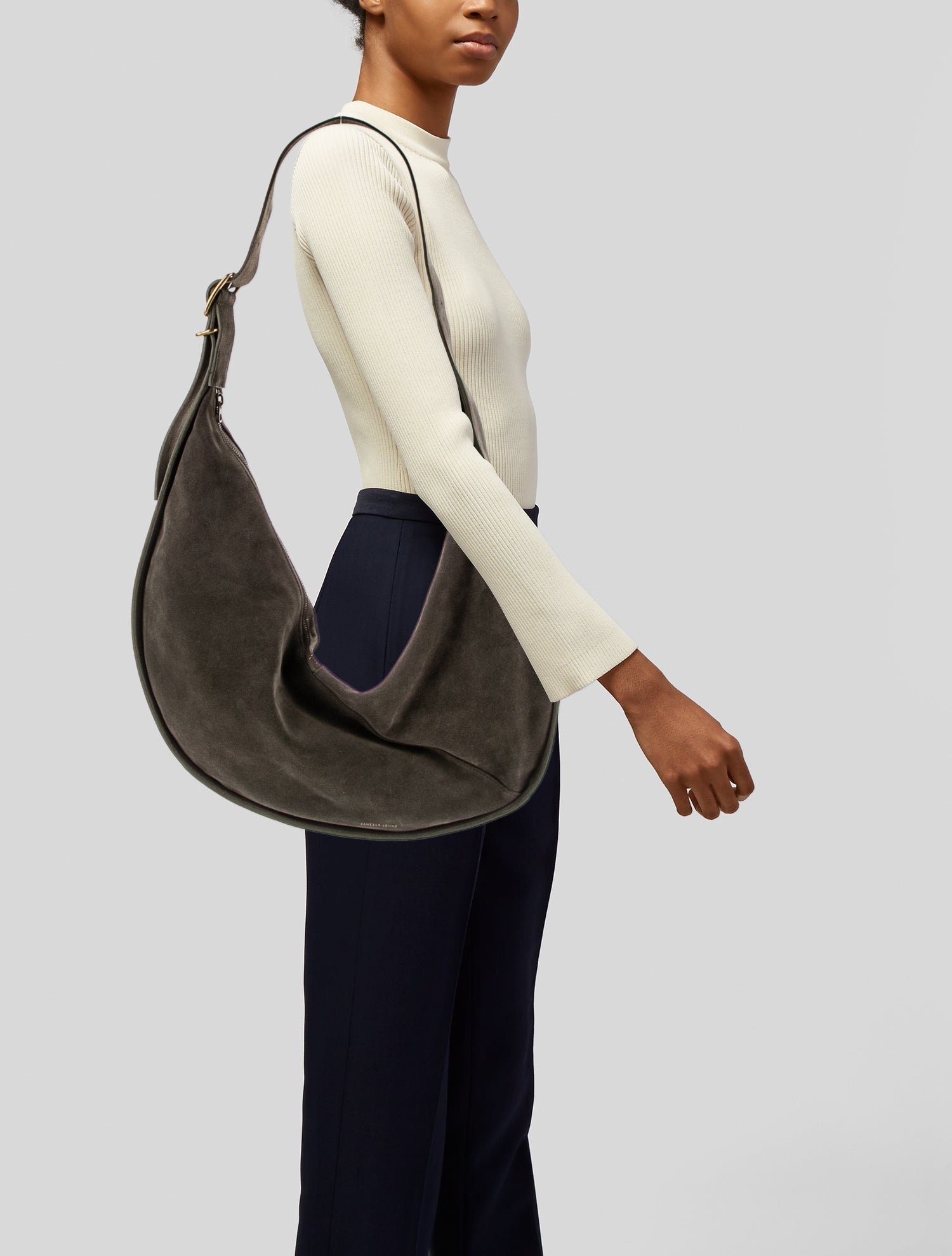 Janessa Leone Leather Shoulder Bag