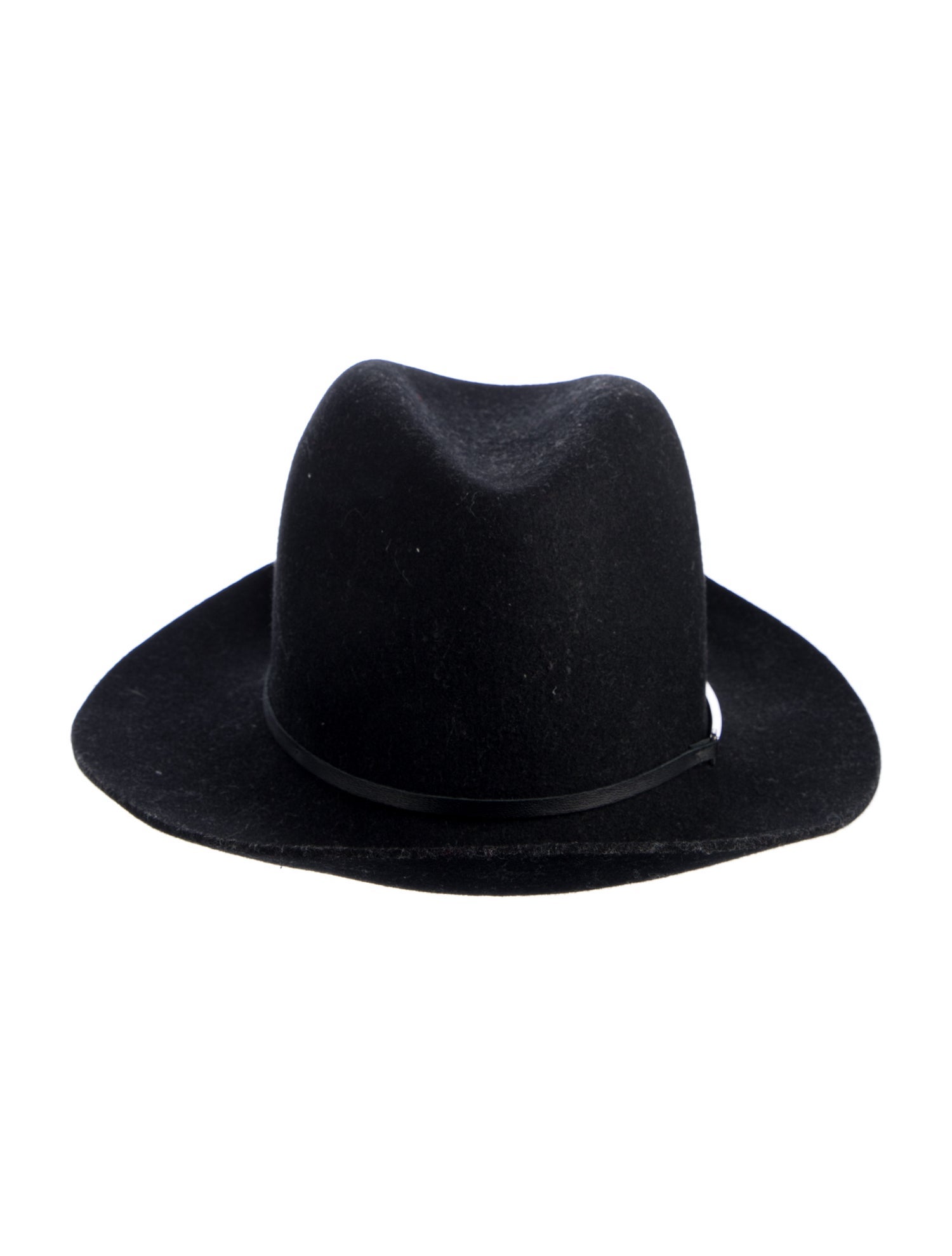 Janessa Leone Wool Felt Fedora Hat