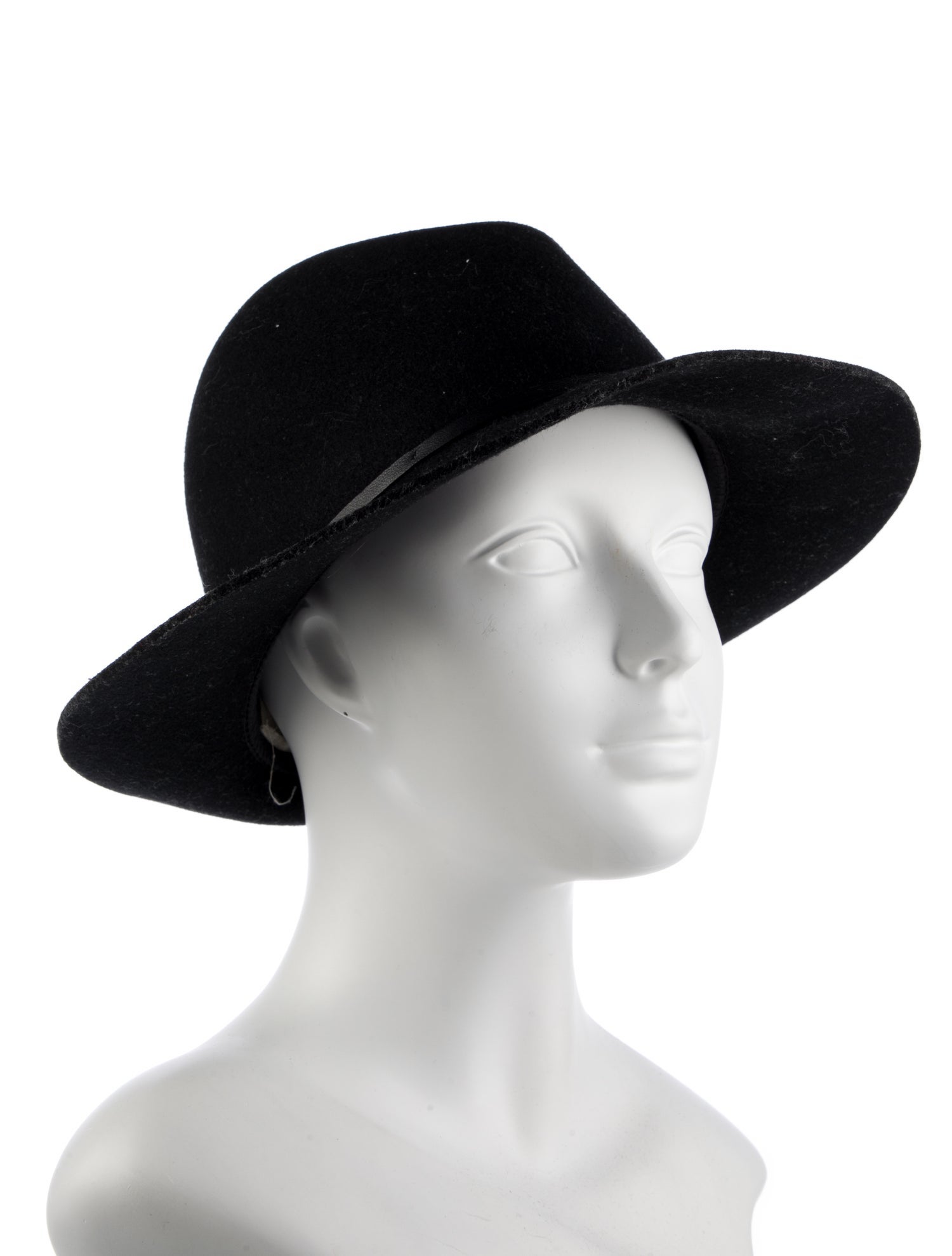 Janessa Leone Wool Felt Fedora Hat
